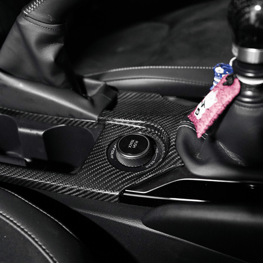 Toyota GR Corolla Carbon Fiber Cup Holder Cover