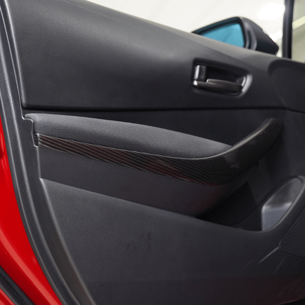 Toyota GR Corolla Carbon Fiber Interior Door Handles Covers