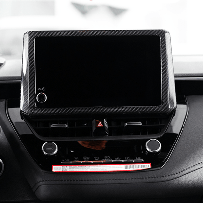 Toyota GR Corolla Carbon Fiber Screen Bezel Cover