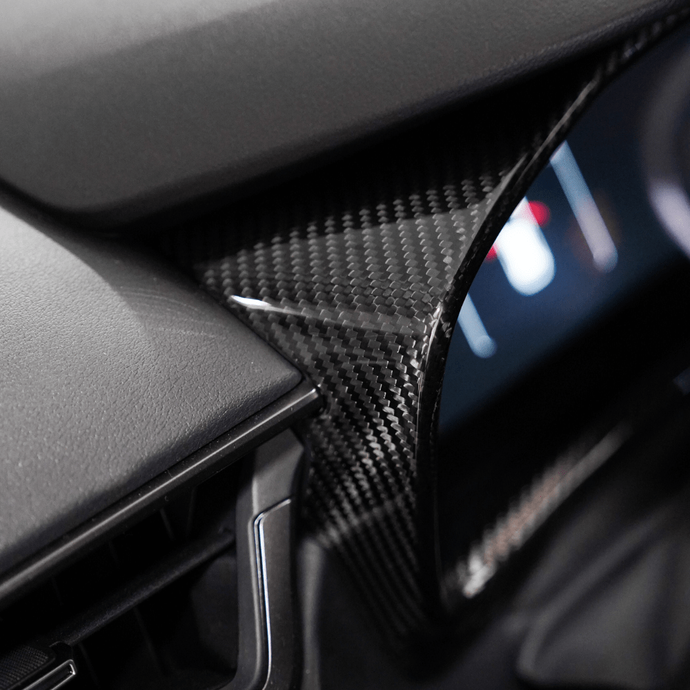 Toyota GR Corolla Carbon Fiber Instrument Cluster Frame Cover