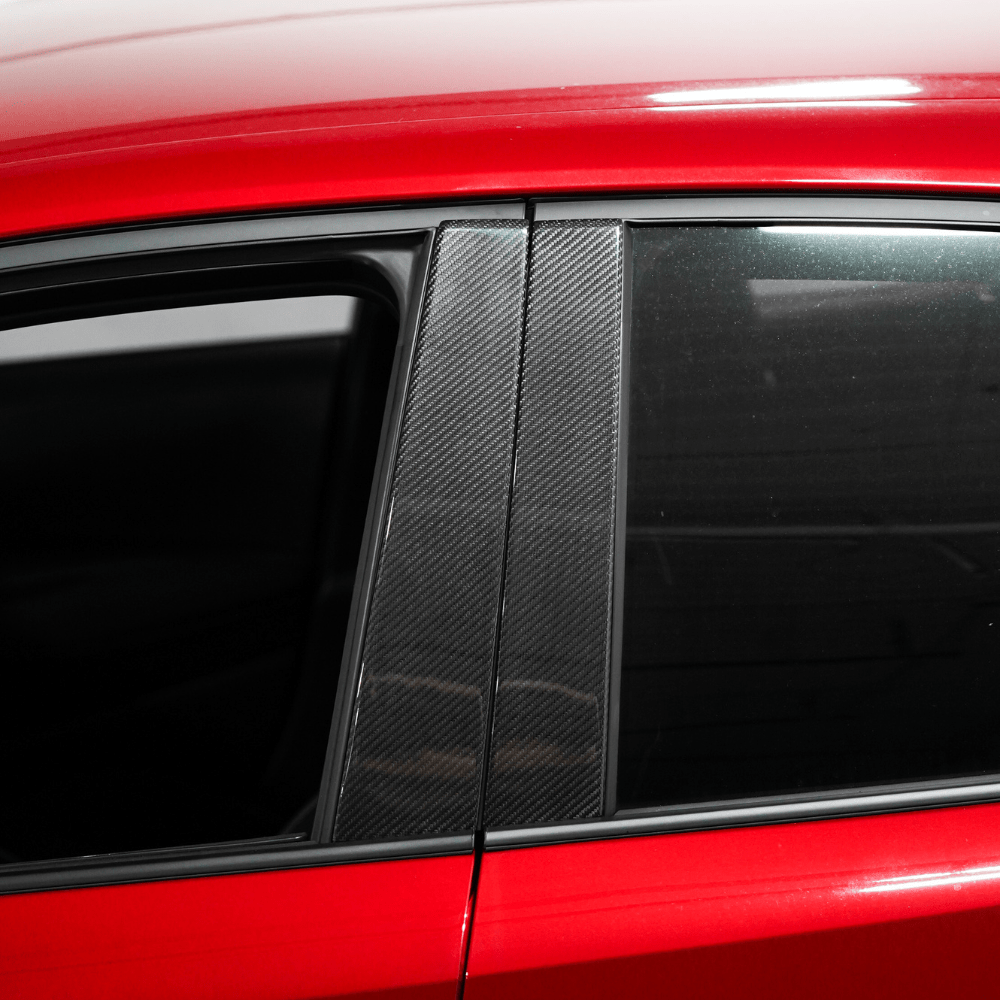 Toyota GR Corolla Carbon Fiber Exterior B-Pillar Covers