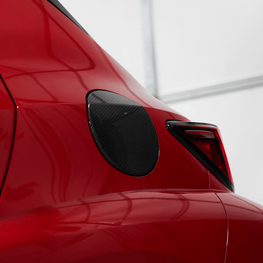 Toyota GR Corolla Carbon Fiber Fuel Door Cover
