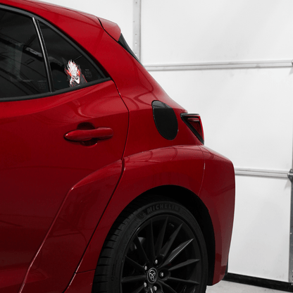 Toyota GR Corolla Carbon Fiber Fuel Door Cover