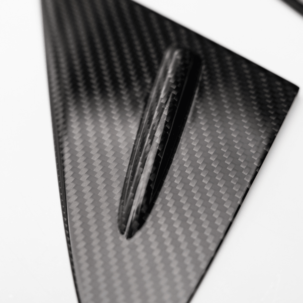 Toyota GR Corolla Carbon Fiber J-Panel Wind Deflector Covers