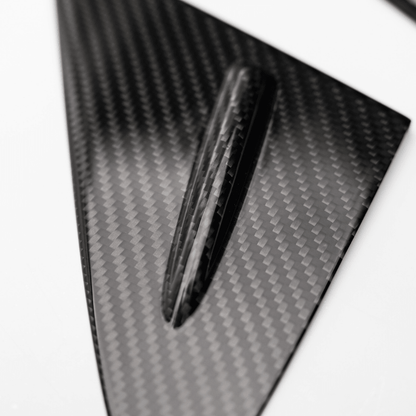 Toyota GR Corolla Carbon Fiber J-Panel Wind Deflector Covers