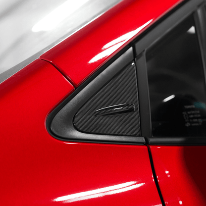 Toyota GR Corolla Carbon Fiber J-Panel Wind Deflector Covers
