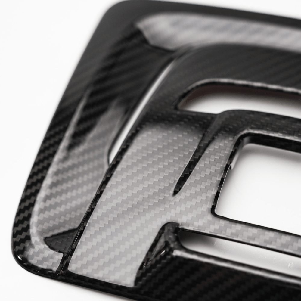 Toyota GR Corolla Carbon Fiber Overhead Map Light Switch Cover