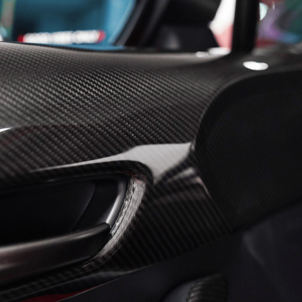 Toyota GR Corolla Carbon Fiber Upper Door Trim