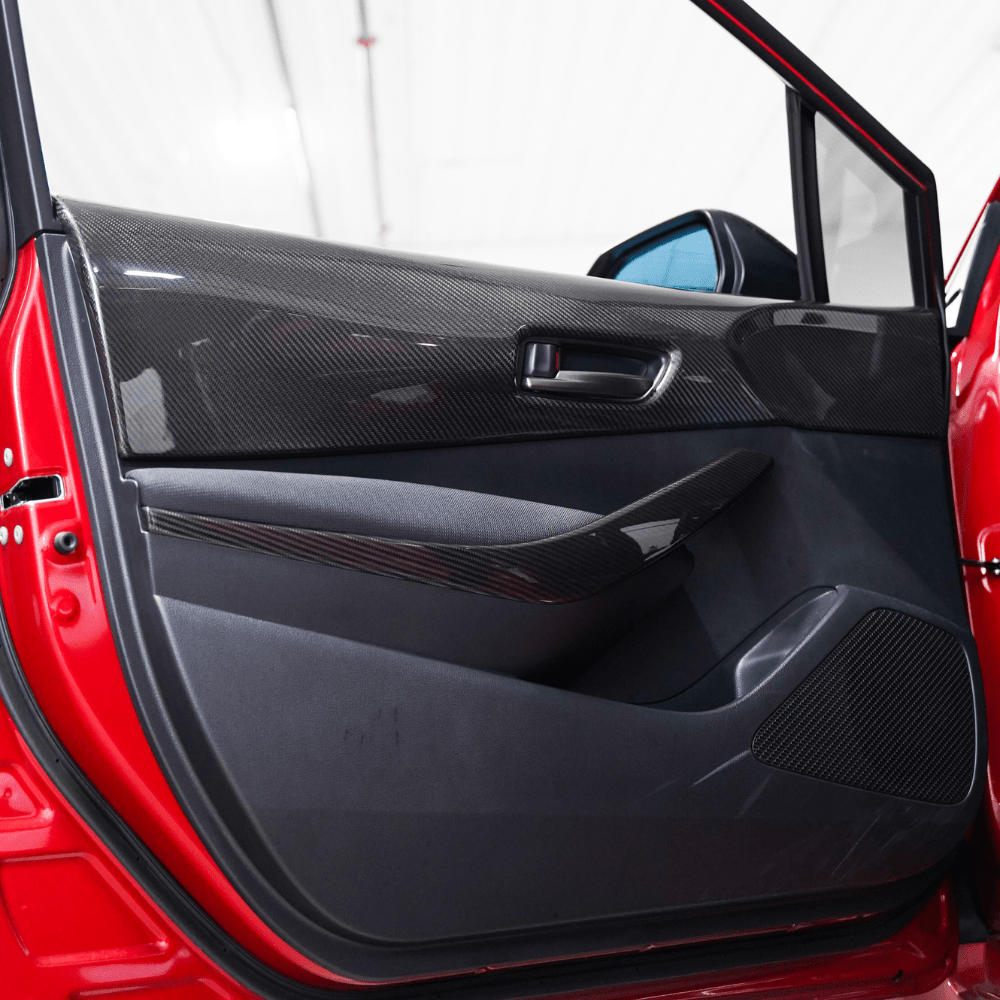 Toyota GR Corolla Carbon Fiber Upper Door Trim