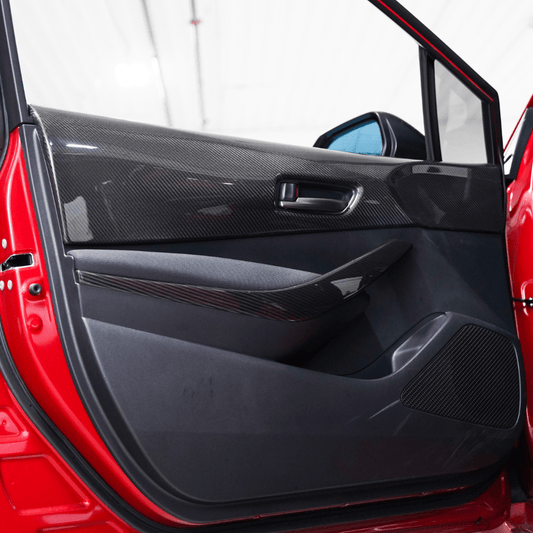 Toyota GR Corolla Carbon Fiber Upper Door Trim