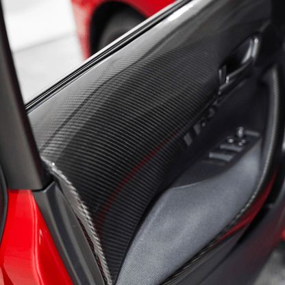 Toyota GR Corolla Carbon Fiber Upper Door Trim