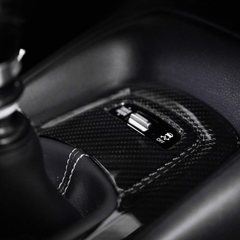 Toyota GR Corolla Carbon Fiber Shifter Trim Cover - Manual