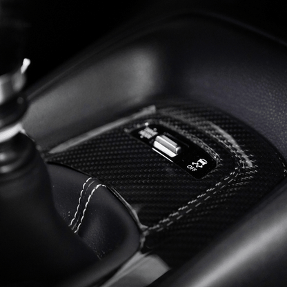 Toyota GR Corolla Carbon Fiber Shifter Trim Cover - Manual