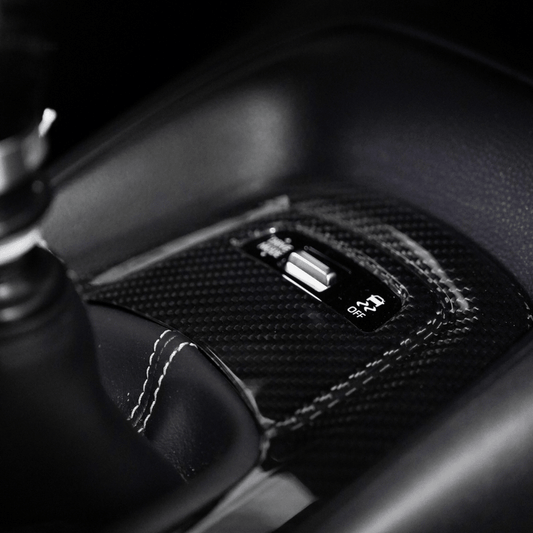 Toyota GR Corolla Carbon Fiber Shifter Trim Cover - Manual