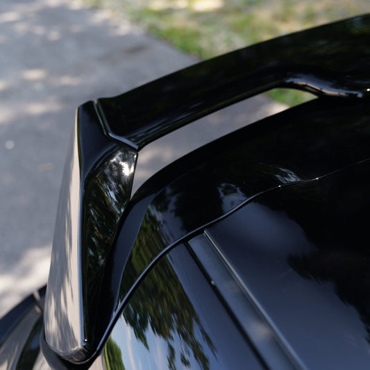 Toyota GR Corolla OEM Style Paint Matched/Gloss Black/Carbon Fiber Rear Spoiler