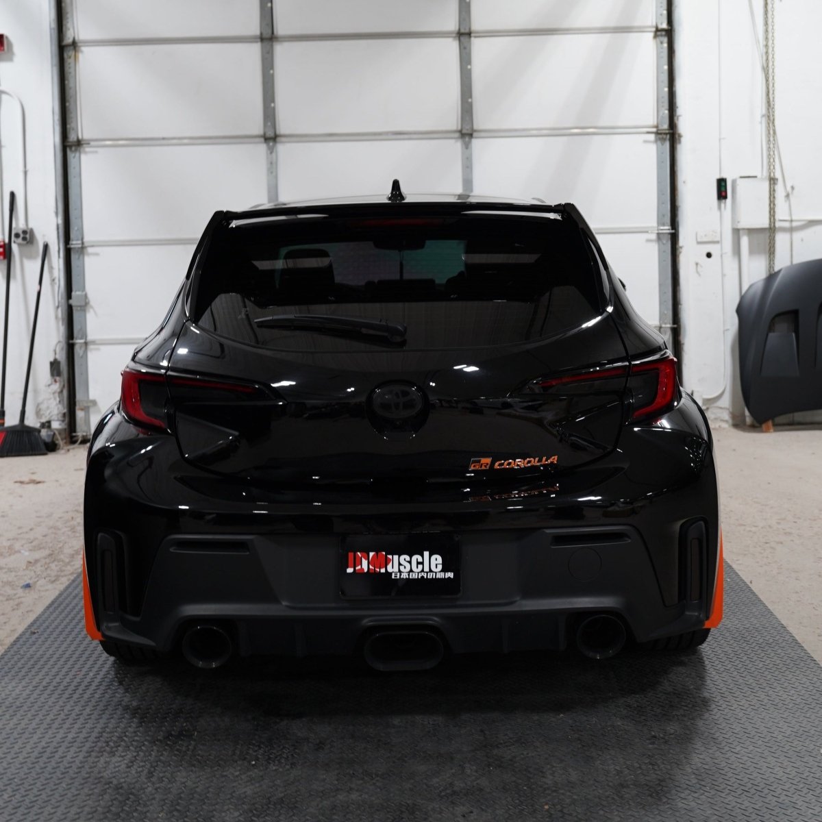 Toyota GR Corolla OEM Style Paint Matched/Gloss Black/Carbon Fiber Rear Spoiler