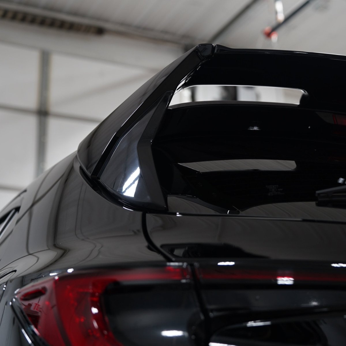 Toyota GR Corolla OEM Style Paint Matched/Gloss Black/Carbon Fiber Rear Spoiler