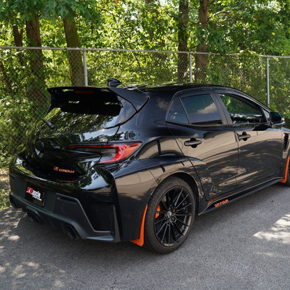 Toyota GR Corolla OEM Style Paint Matched/Gloss Black/Carbon Fiber Rear Spoiler