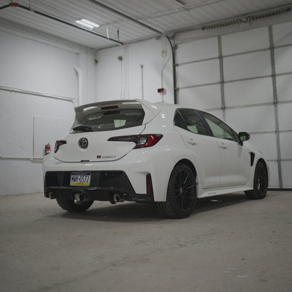 Toyota GR Corolla OEM Style Paint Matched/Gloss Black/Carbon Fiber Rear Spoiler