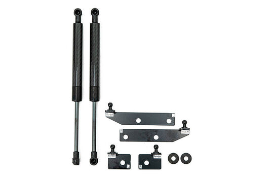 OLM Carbon Fiber Wrapped Hood Struts - 2022+ BRZ/86
