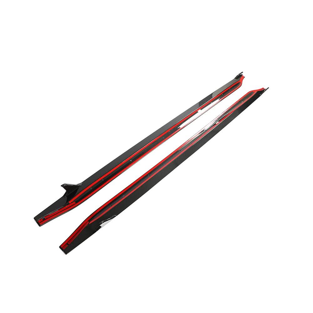 Dry Carbon Fiber Side Skirt Extensions – BMW G80 M3 & G82/G83 M4 (2021+)