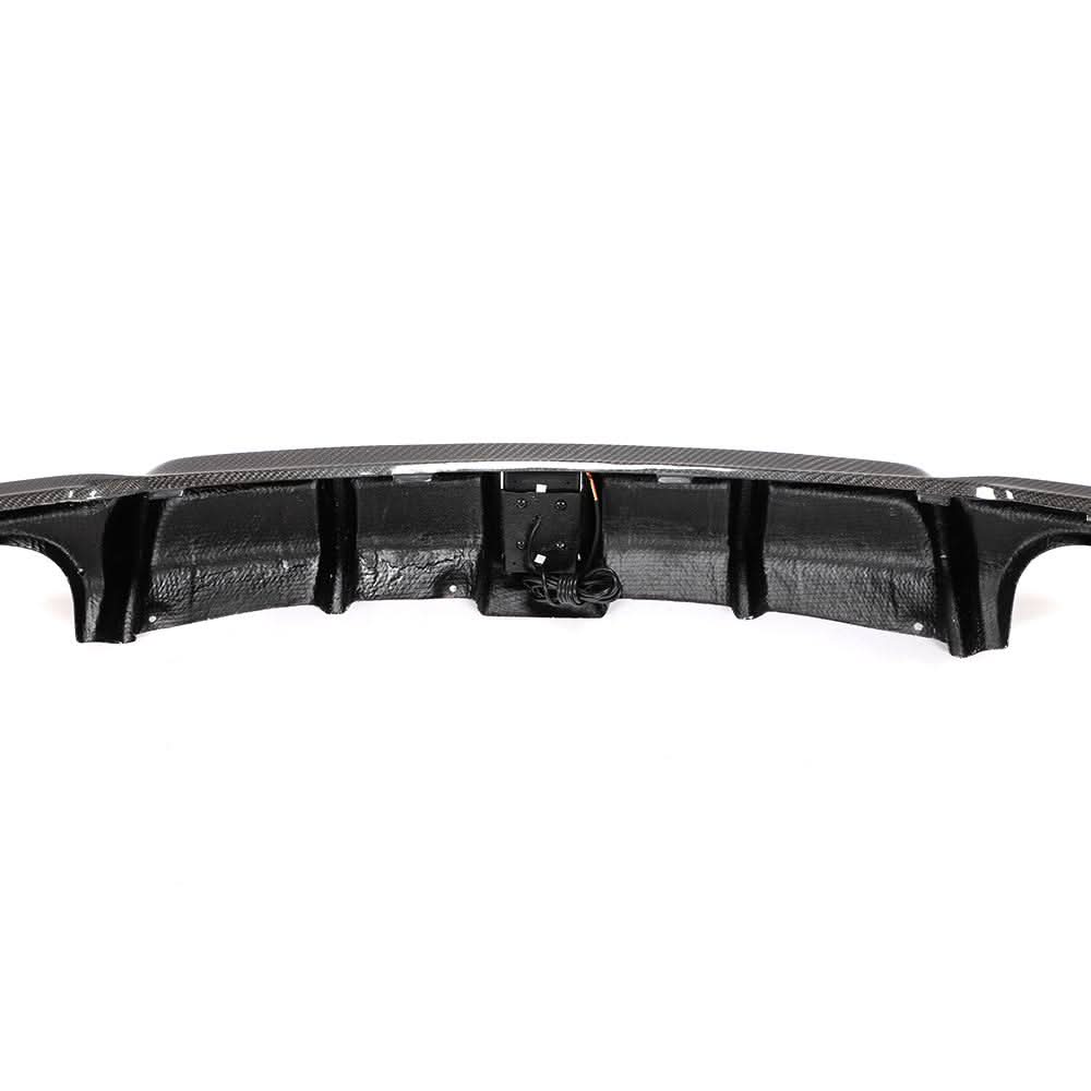Carbon Fiber F30 Rear Diffuser with Brake Light for BMW F30 F31 318i 320i 328i 330i M Sport 2013-2018