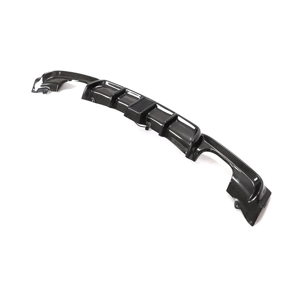 Carbon Fiber Rear Diffuser with LED Brake Light for BMW F30 & F31 M Sport (2013–2018)