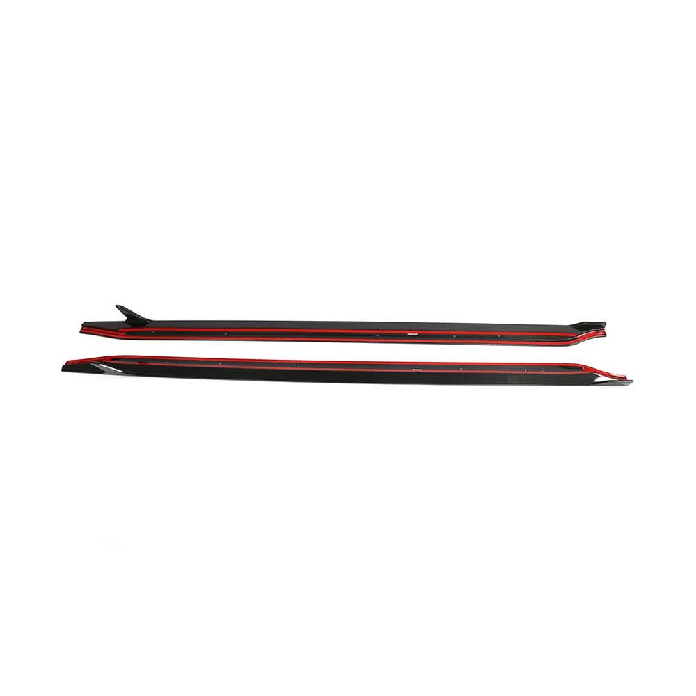 Dry Carbon Fiber Side Skirt Extensions – BMW G80 M3 & G82/G83 M4 (2021+)