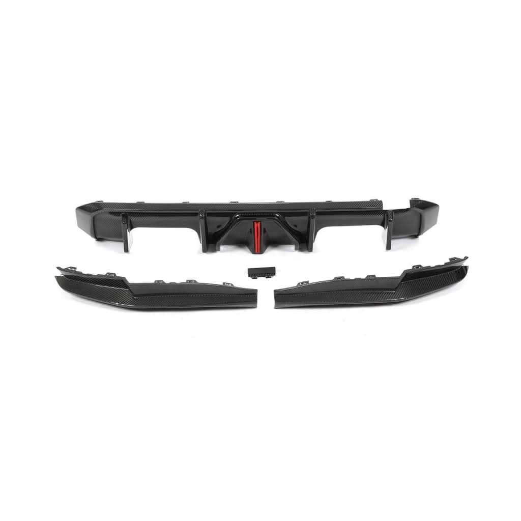 Dry Carbon Fiber Rear Diffuser – BMW G80 M3 / G82 G83 M4 Competition (2021–Present)
