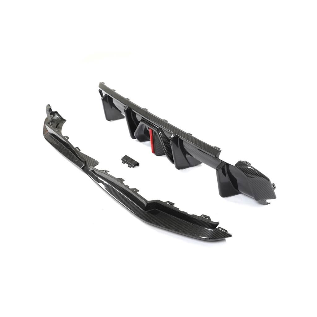Dry Carbon Fiber Rear Diffuser – BMW G80 M3 / G82 G83 M4 Competition (2021–Present)