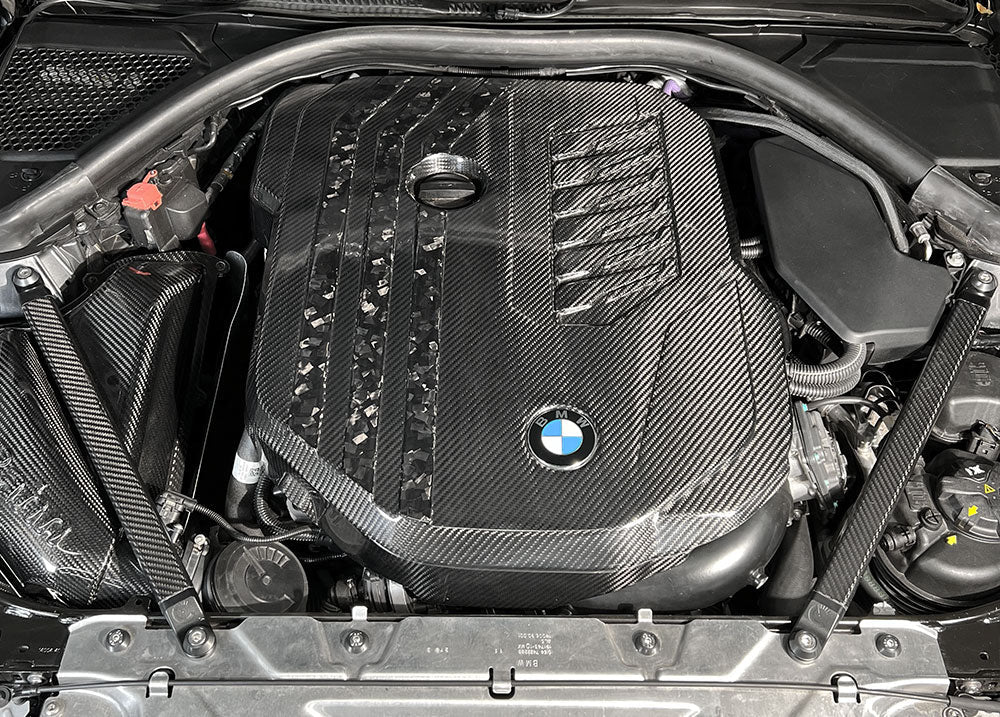 B58 Dry Carbon Fiber Engine Cover | BMW G2X M240i/M340i/M440i