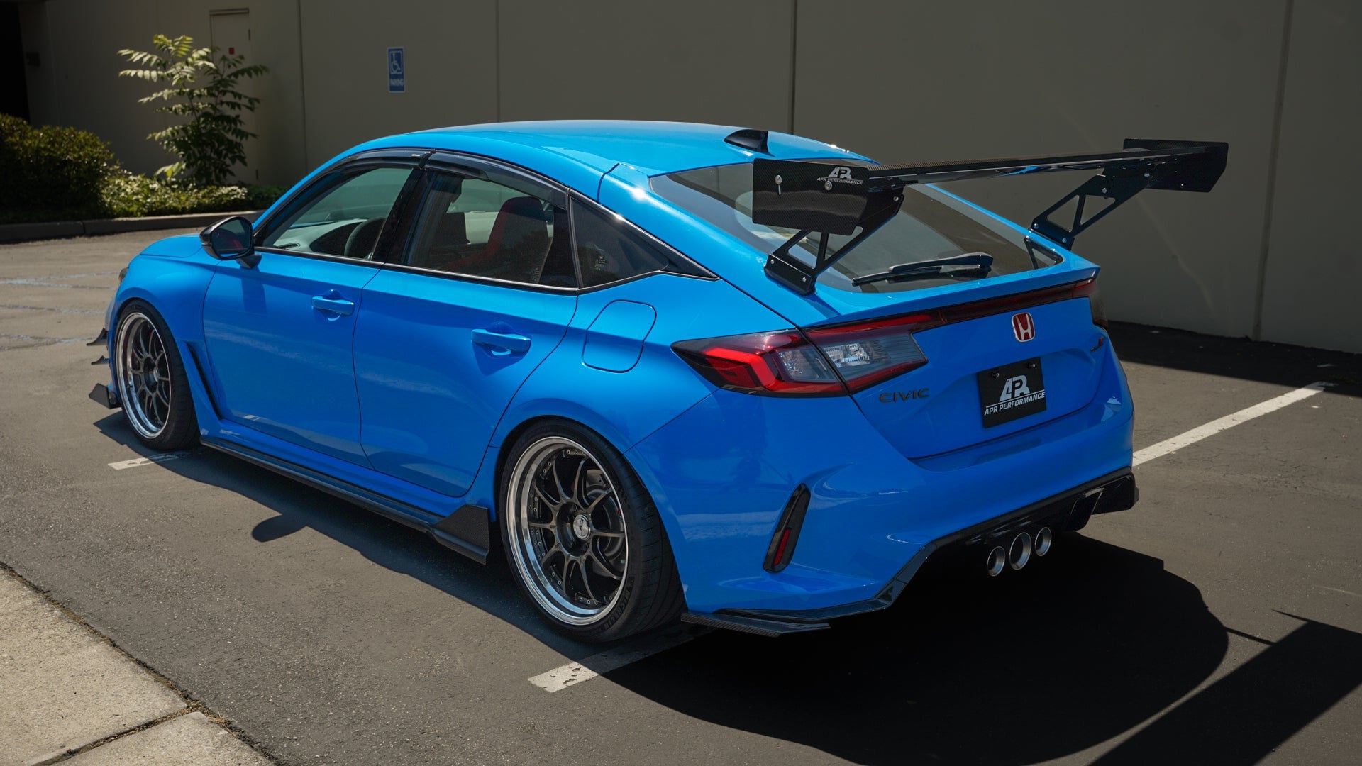 Honda FL5 Civic Type R GT250 Carbon Fiber Adjustable Wing 67" 2023 - Current
