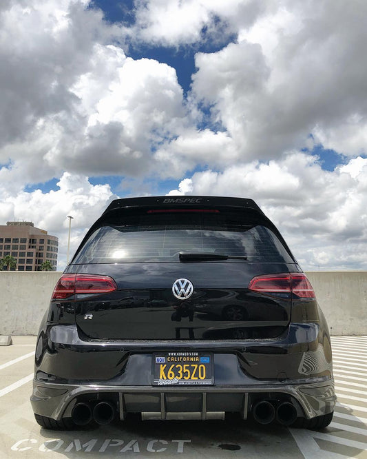 Spoiler Extension – Volkswagen Golf R (MK7, 2014-2021)
