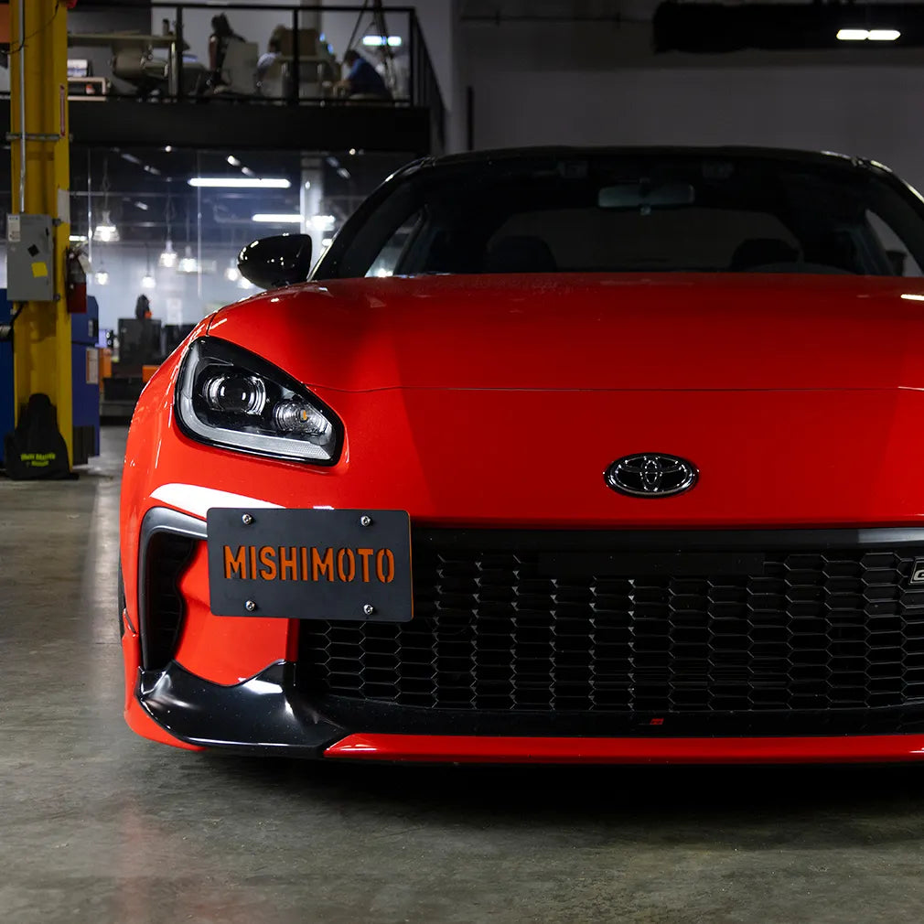 Mishimoto License Plate Relocate Kit Subaru BRZ/Toyota GR86