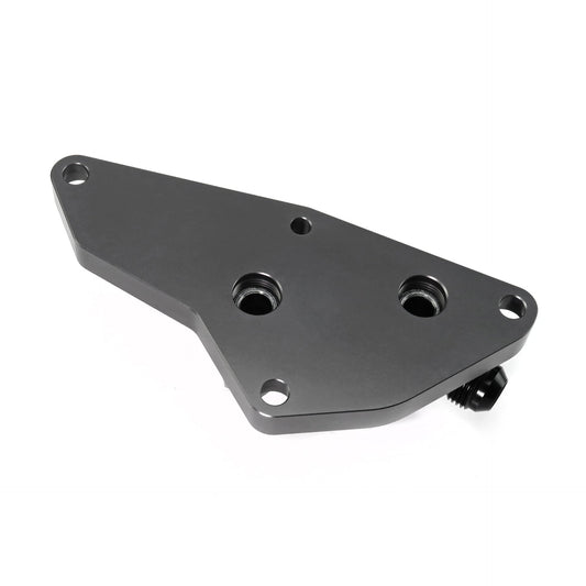 HEL Oil Cooler Engine Take Off Plate for BMW N20, N54 and N55 Engine | House of Apex - House of Apex