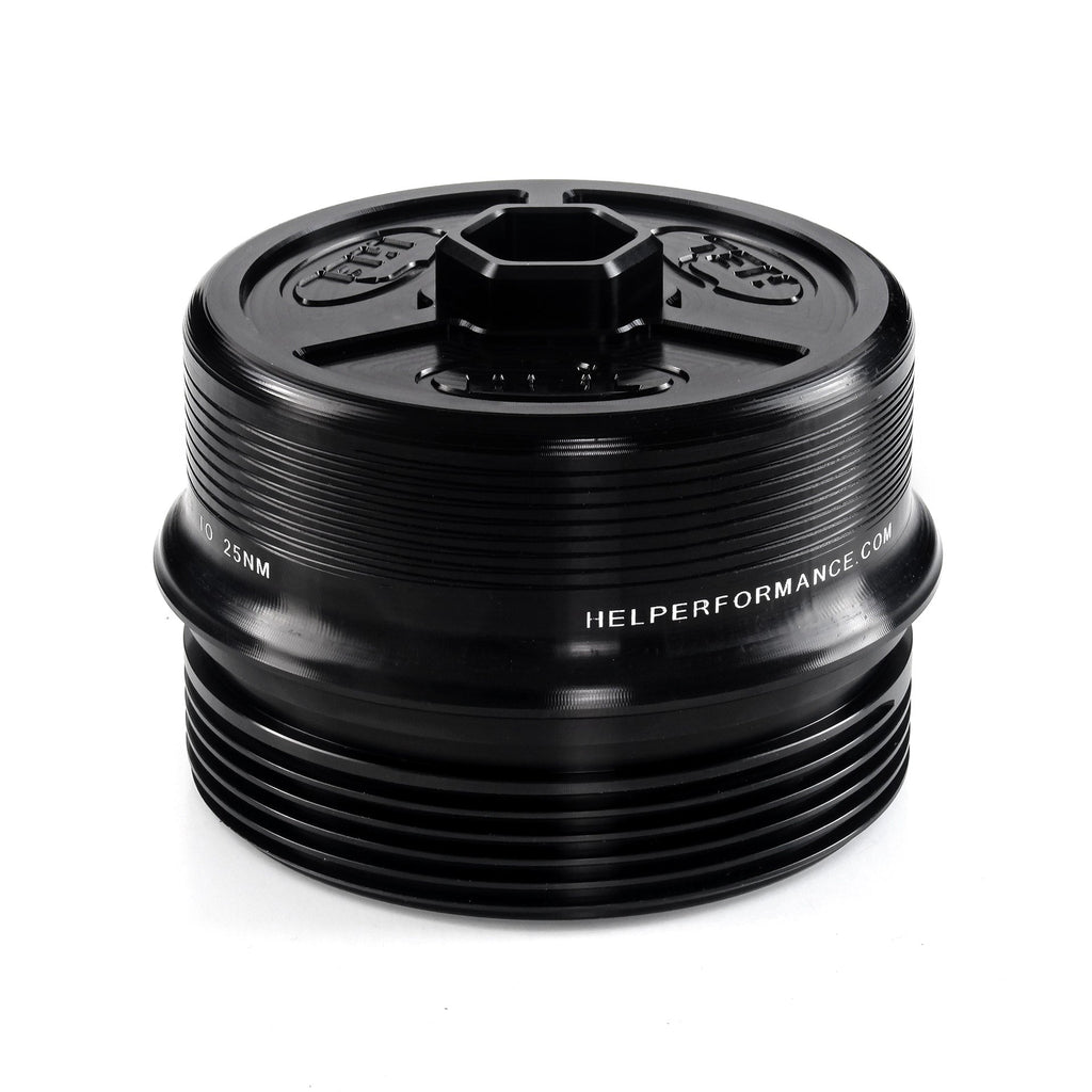 HEL Performance Solid Billet Aluminum Oil Filter Cap for BMW | House of Apex - House of Apex