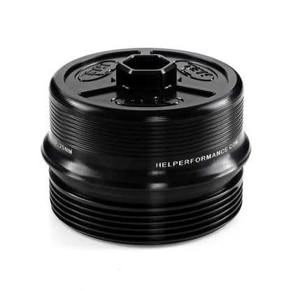 HEL Performance Solid Billet Aluminum Oil Filter Cap for BMW | House of Apex - House of Apex