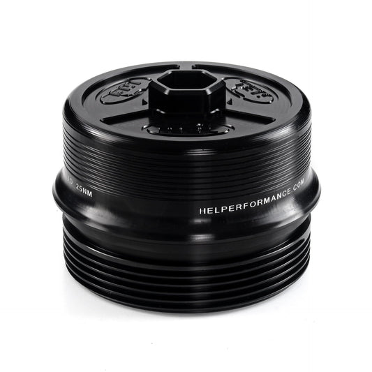 HEL Performance Solid Billet Aluminum Oil Filter Cap for BMW | House of Apex - House of Apex