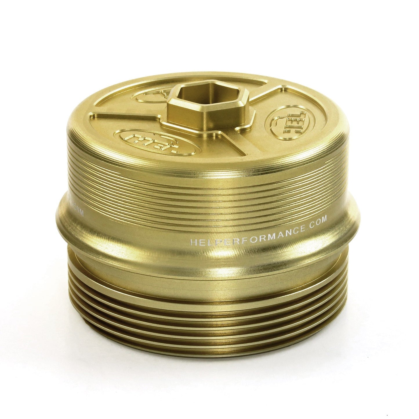 HEL Performance Solid Billet Aluminum Oil Filter Cap for BMW | House of Apex - House of Apex