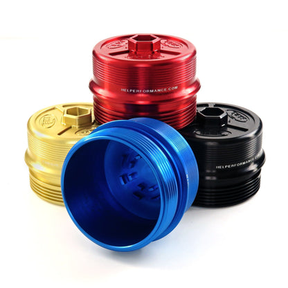 HEL Performance Solid Billet Aluminum Oil Filter Cap for BMW | House of Apex - House of Apex