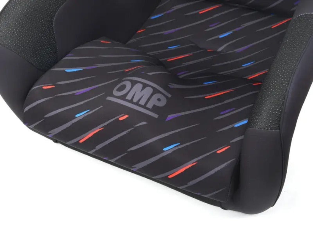 OMP HTE-R BMW Racing Seat | Exclusive M Rain Fabric