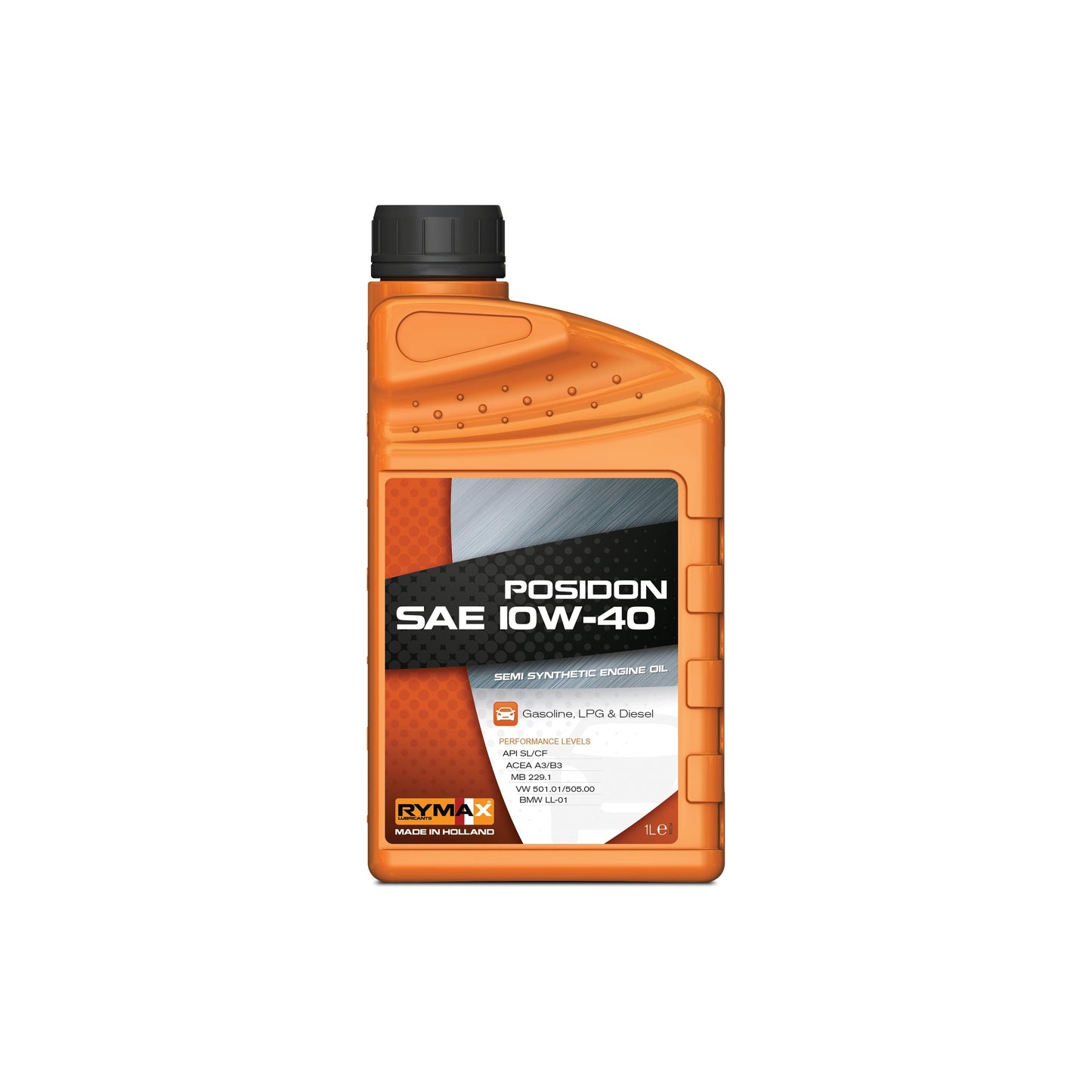 Rymax Posidon SAE 10W-40 Semi Synthetic Engine Oil  - 1 Litre