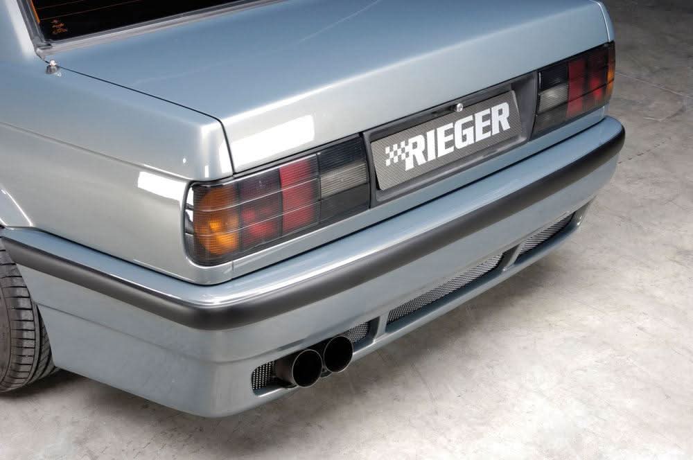 Rieger BMW E30 Pre-Facelift Vented Rear Skirt Extension