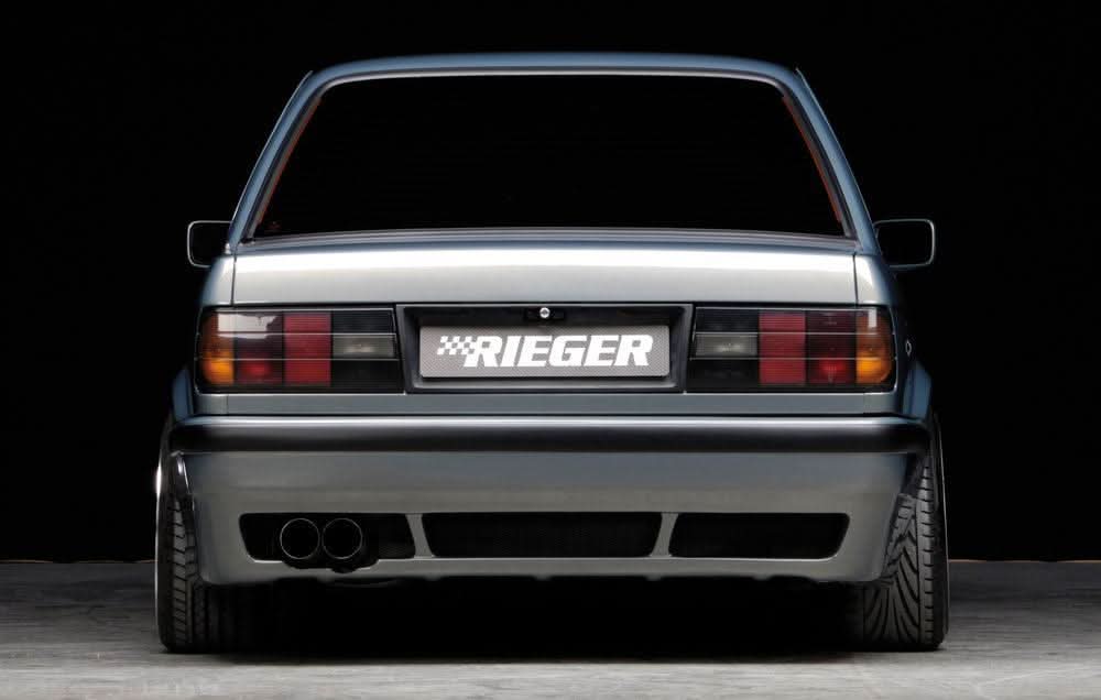 Rieger BMW E30 Pre-Facelift Vented Rear Skirt Extension