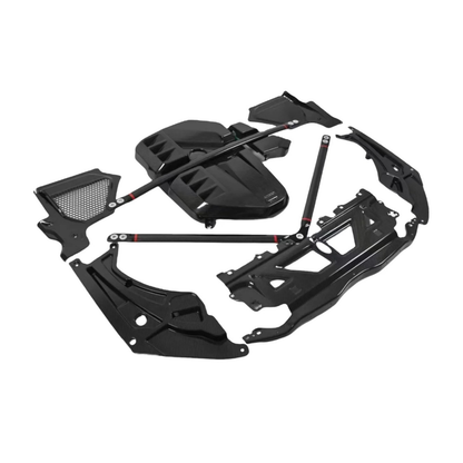 Dry Carbon Fiber Full Engine Bay Cover Kit for BMW G80 M3/G82 M4
