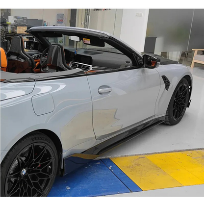 Prepreg Carbon Fiber PT Style Side Skirts for BMW G80 M3/G82 M4
