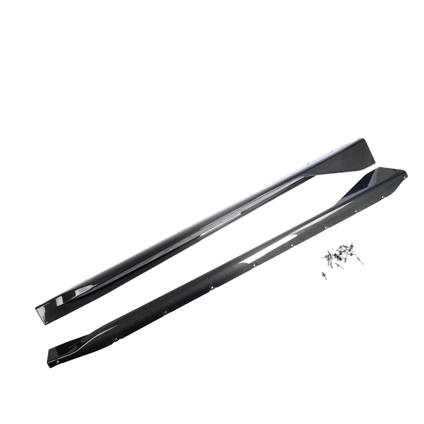 M Performance Style Carbon Fiber Side Skirts for BMW G80 M3/G82 M4