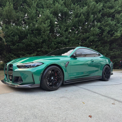 OEM Style Carbon Fiber Side Skirts Lip V2 for BMW G80 M3/G82 M4
