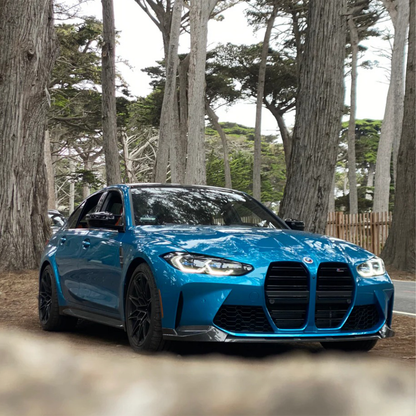 M Performance Style Carbon Fiber Front Lip for BMW G80 M3/G82 M4