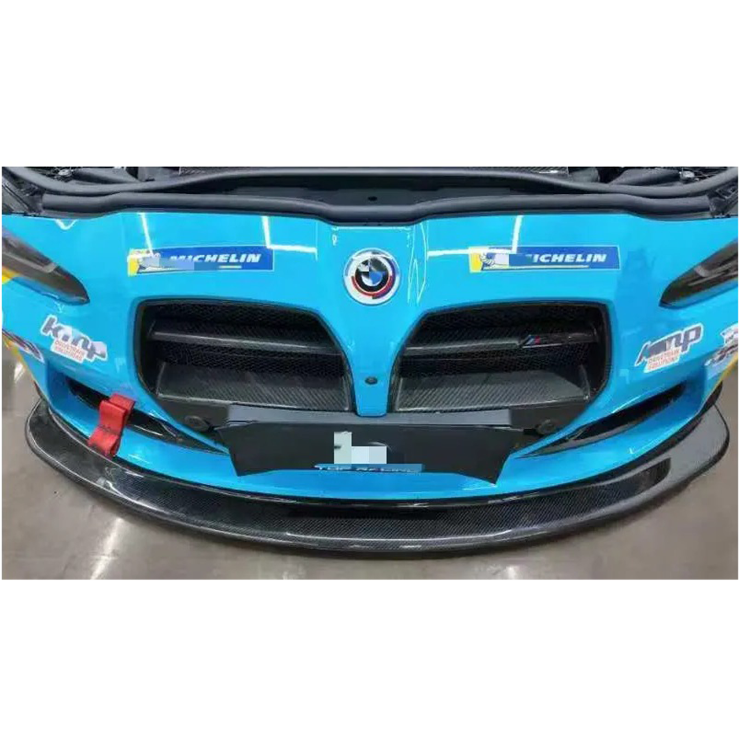 GT4 Carbon Fiber Front Lip for BMW G80 M3/G82 M4